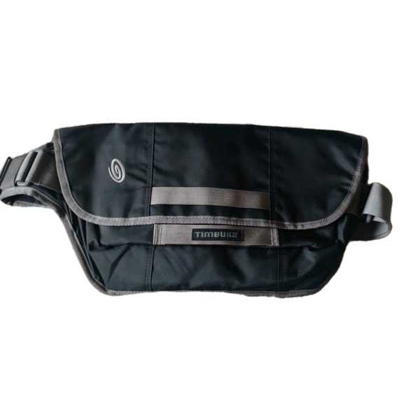 Timbuk2 Laptop Messenger Bag Waist Pouch Black Size M Padded Strap Adjustable - Picture 1 of 8